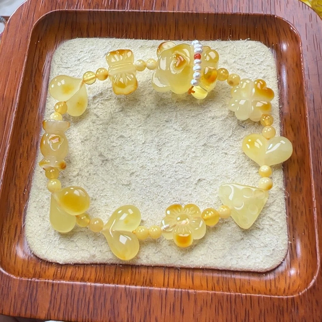 琥珀吊坠(不含链)未镶嵌