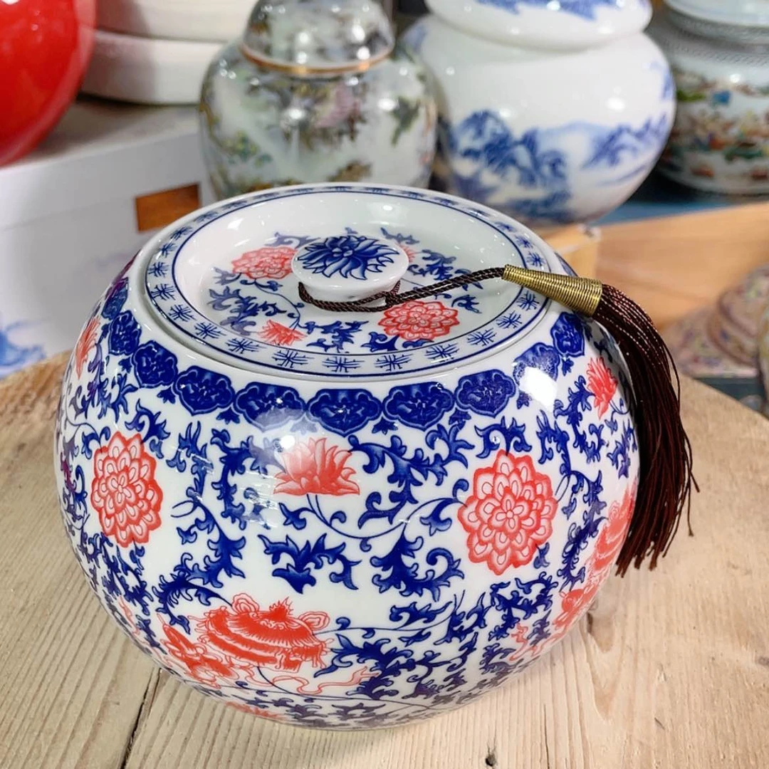 【闪购商品】罐陶瓷茶叶罐密封罐