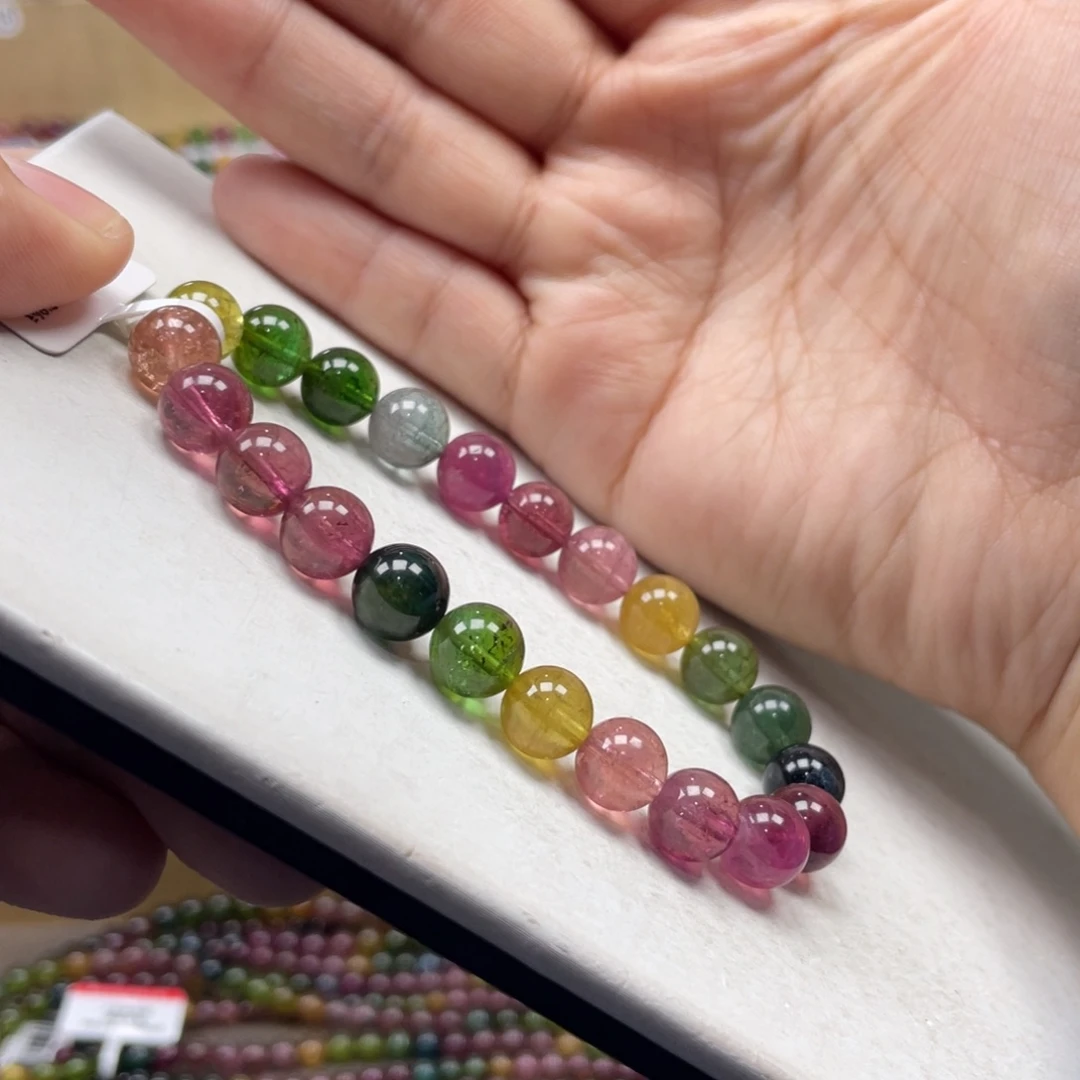 手串未镶嵌碧玺8.5mmmmmmmmmmmmmmmmm