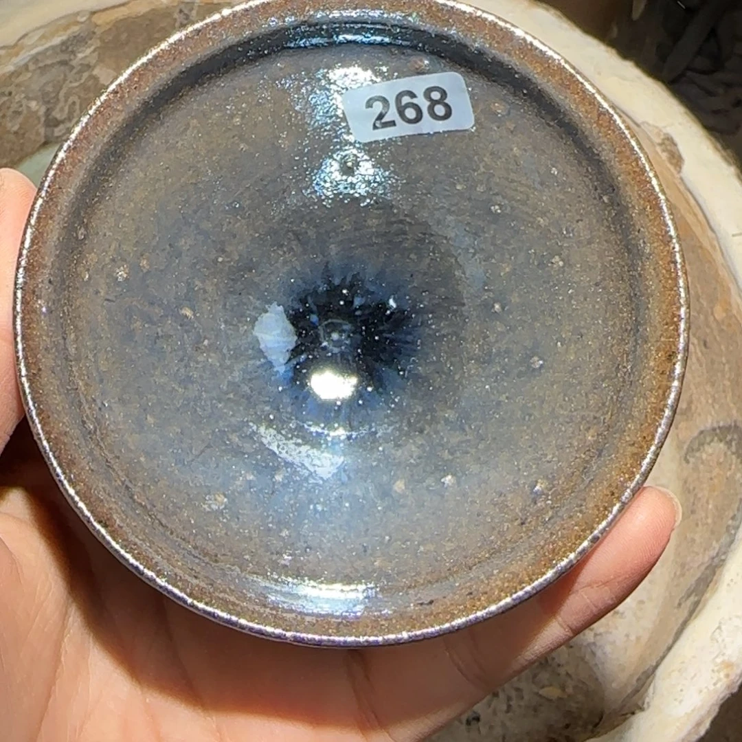 茶盏龙窑柴烧原矿原釉268