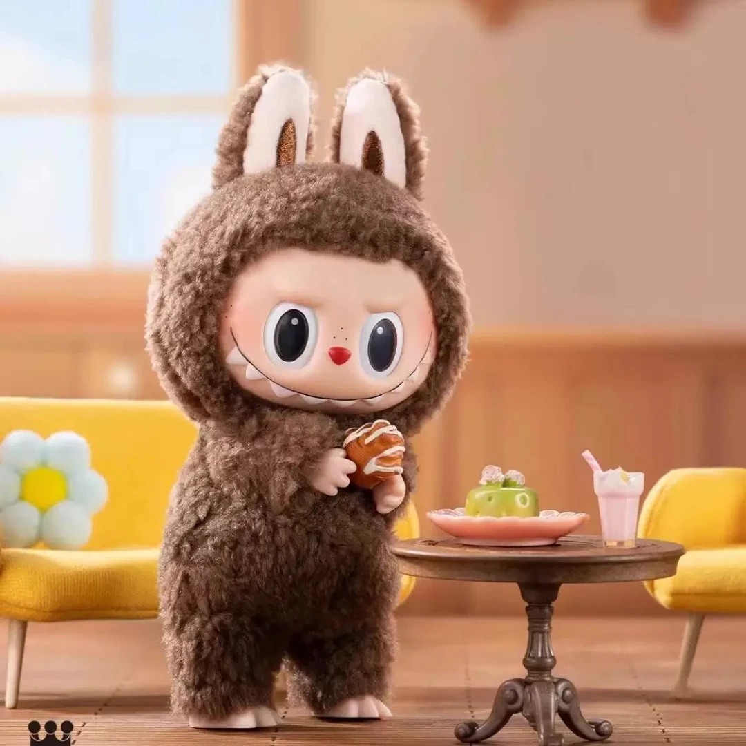 【拆盒】LABUBU心动马卡龙搪胶脸盲盒正品