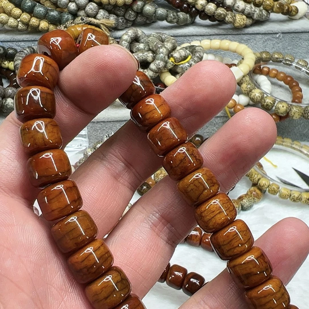 牛骨手串/手链93牛骨手持1.2有粽裂