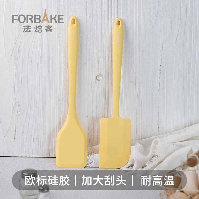 法焙客 硅胶锅铲+硅胶大刮刀加长手柄不粘锅专用耐高温230℃