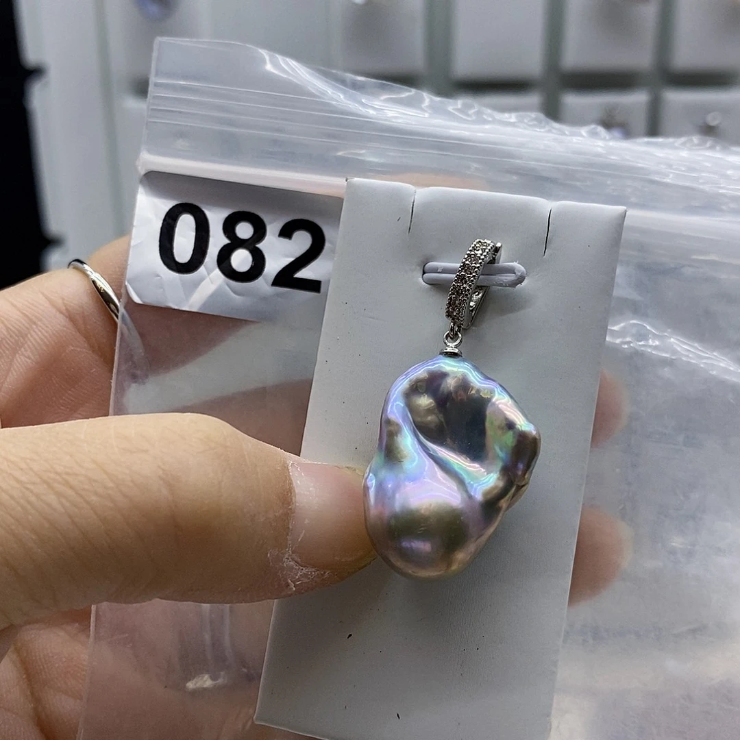 颈饰合金淡水珍珠