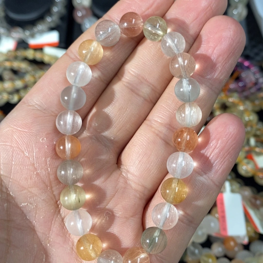 未镶嵌水晶手链彩兔毛卡8➕