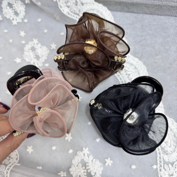 X040精致气质温柔设计感抓夹