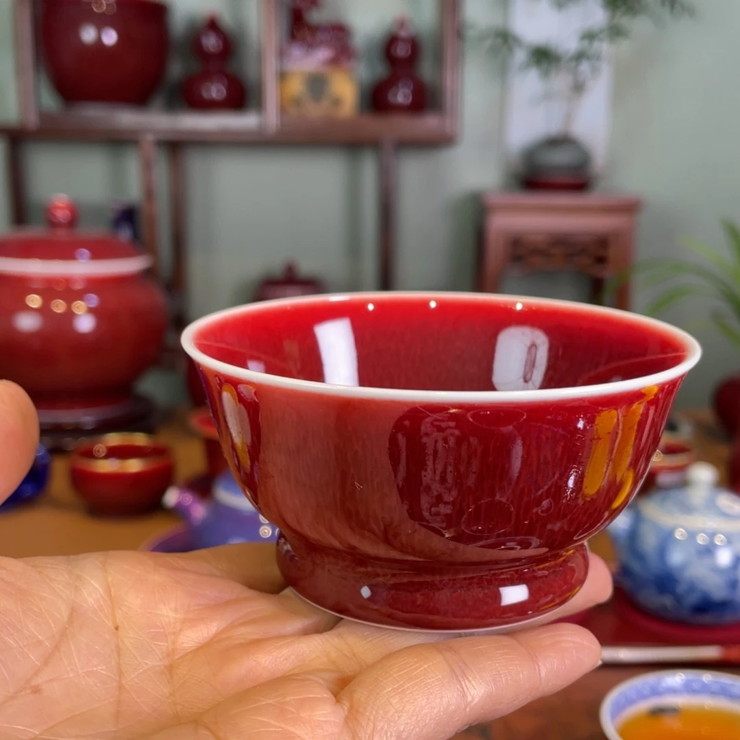 太***阳清欢雅玩原矿郎红神话杯
