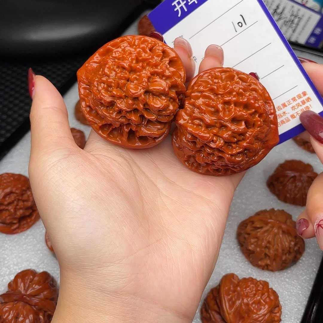 桃核吊坠48官帽101