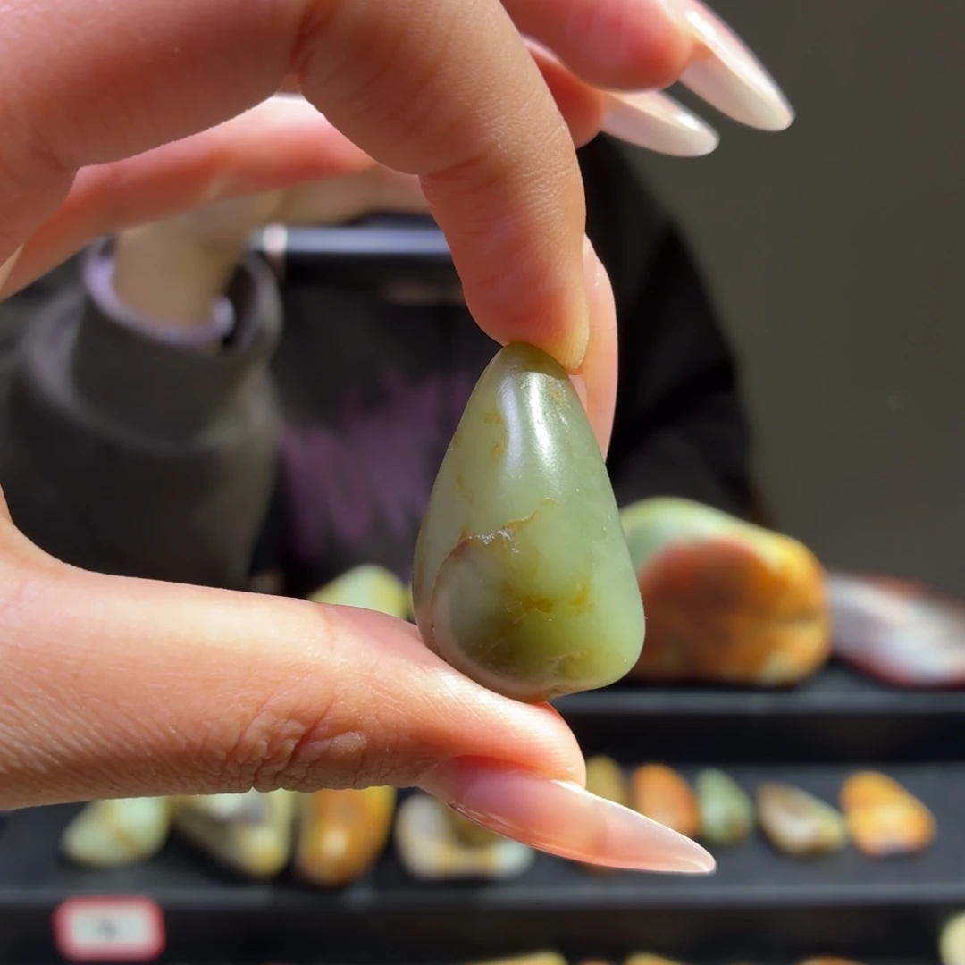 和田玉未镶嵌挂件15.2