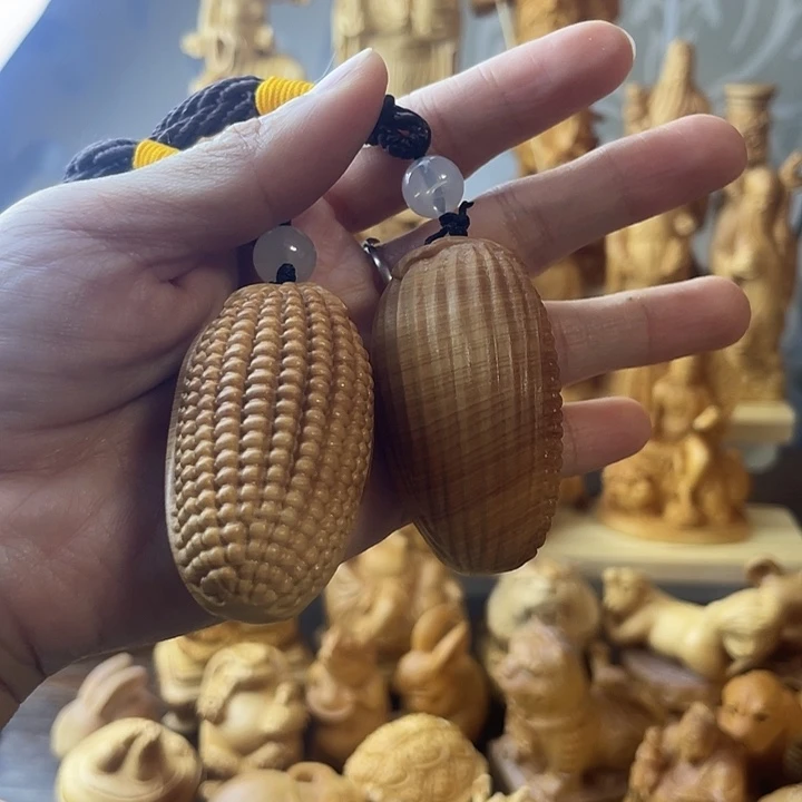 柏木（崖柏）崖柏金玉满堂一对