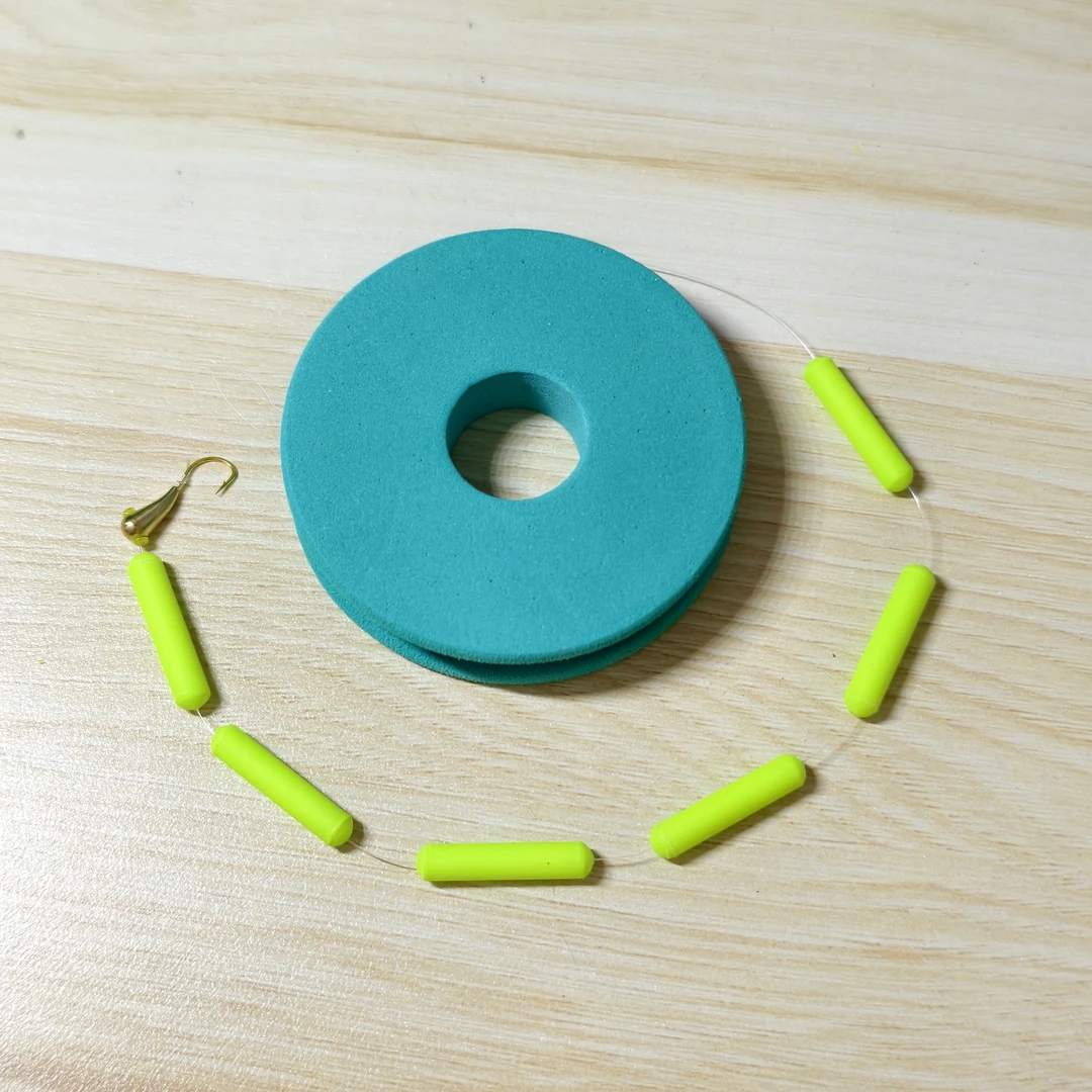 三信A4圆柱漂豆0.42克金海夕朝天钩免调漂