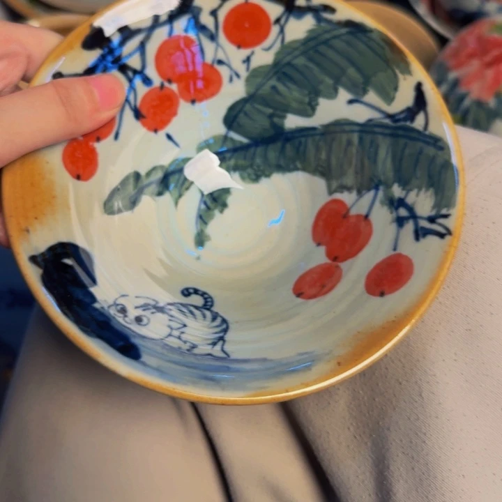 瓷片景德镇陶瓷手工手绘