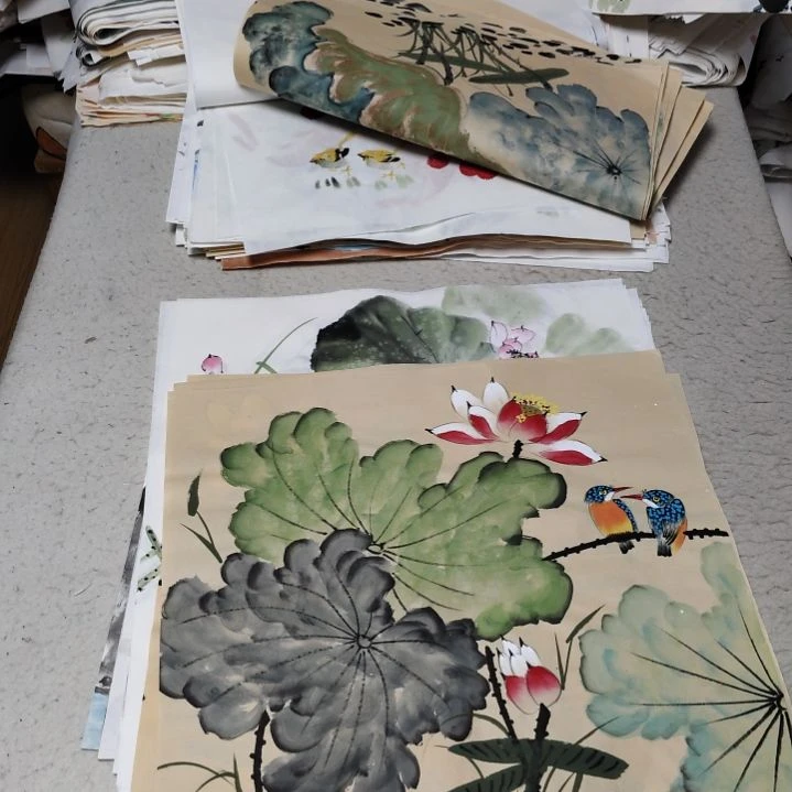 卜***丹国画国画花鸟花鸟花鸟