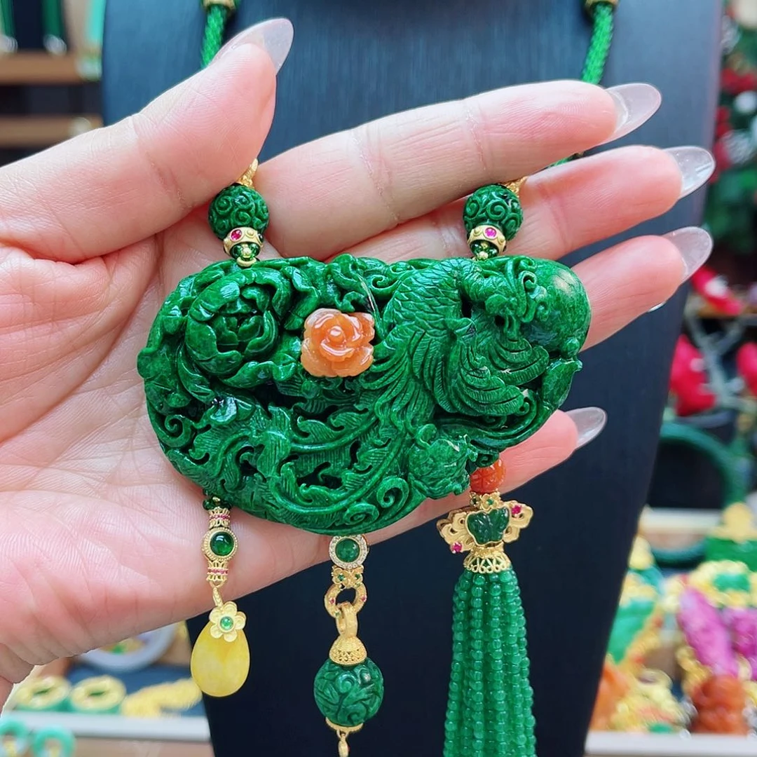 颈饰合金翡翠48小时鉴赏期