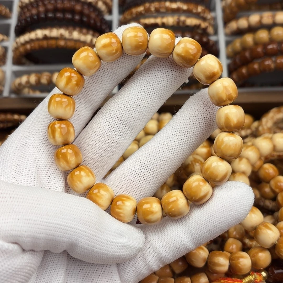 官***紫金鼠手串紫金鼠金色六瓣莲花卡11.5到顶高货