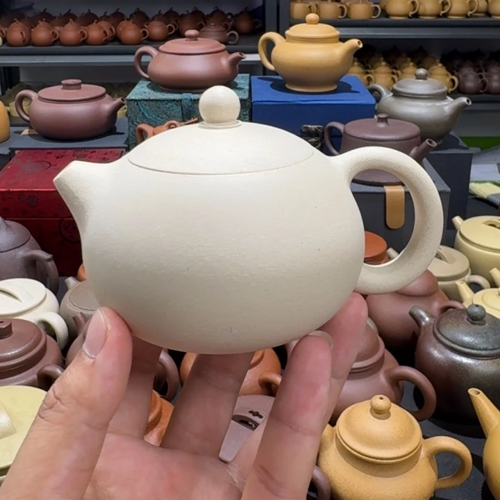 茶壶紫砂白玉段西施200cc