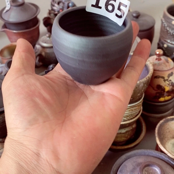 柴烧茶具陶瓷杯子