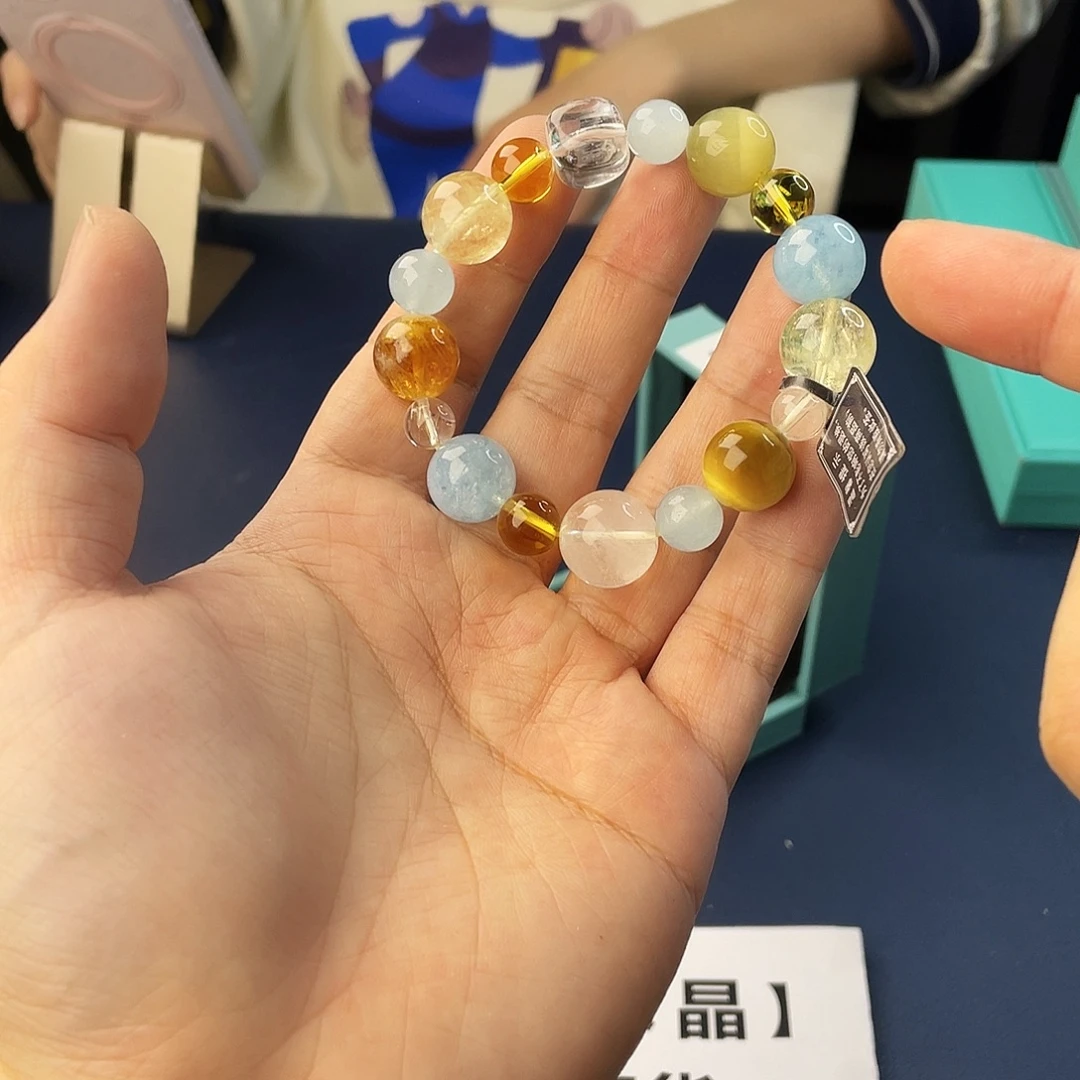 手链银S925镶嵌水晶