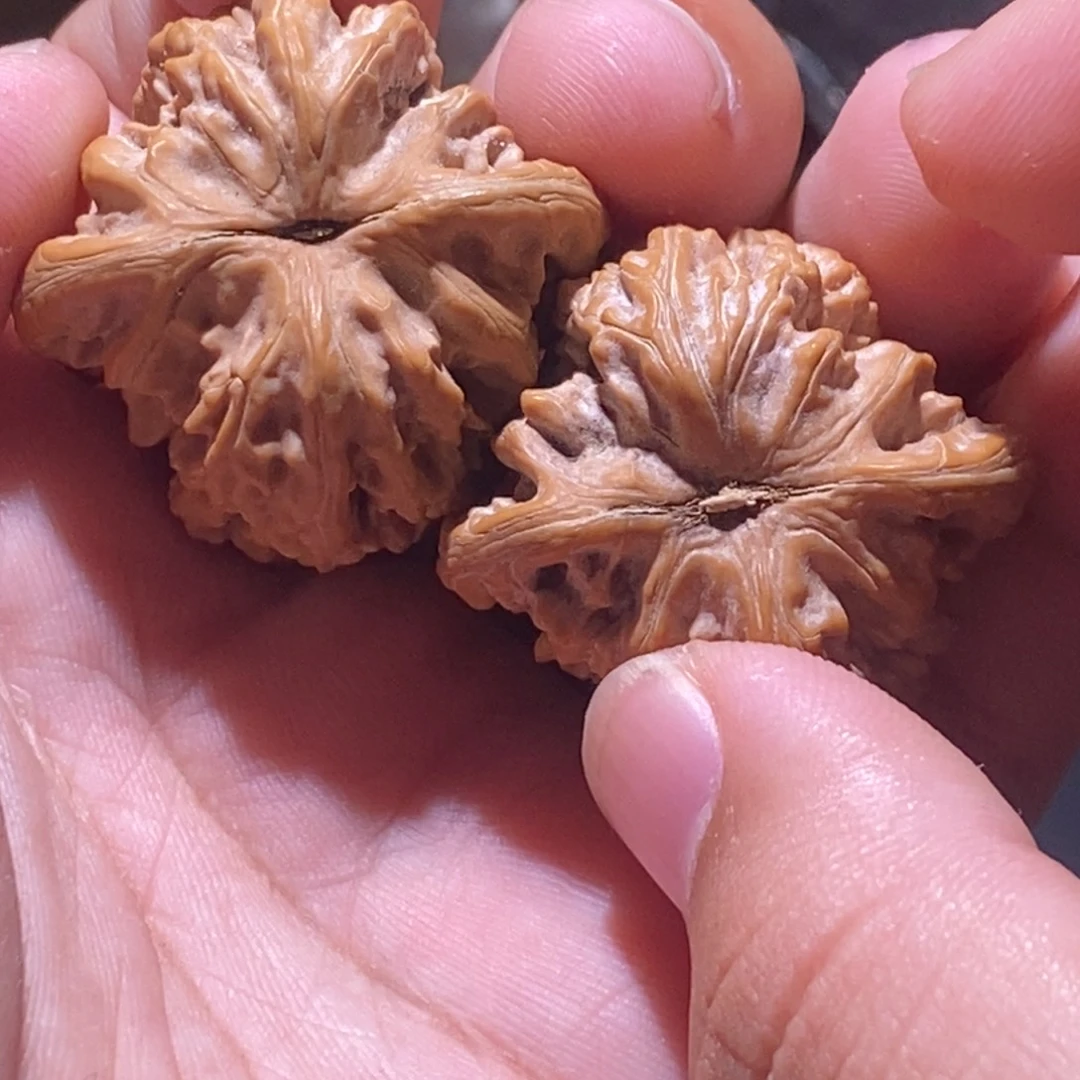 克***勒文玩核桃吊坠34全品霞云岭狮子头