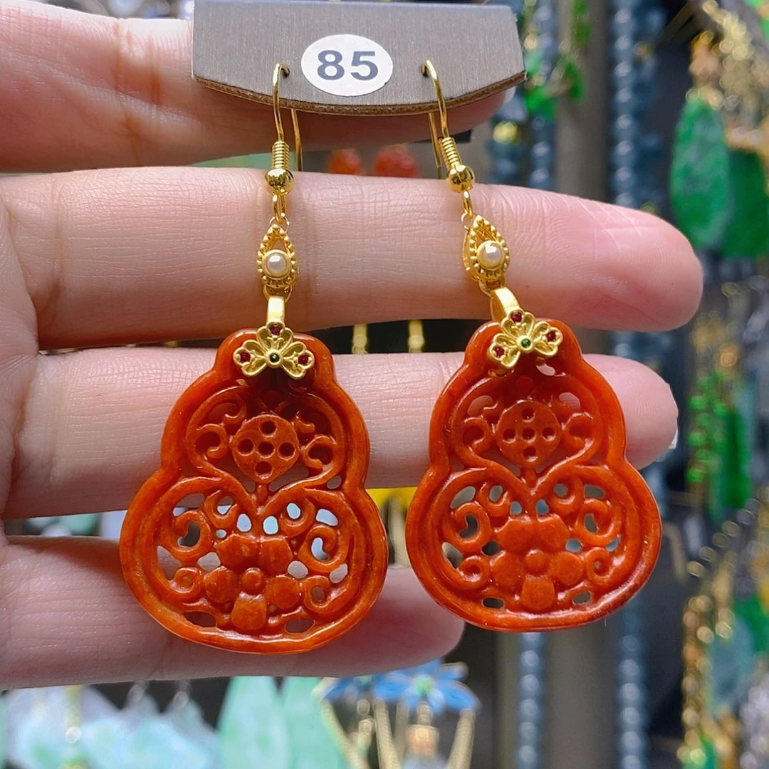 未镶嵌翡翠耳饰翡翠