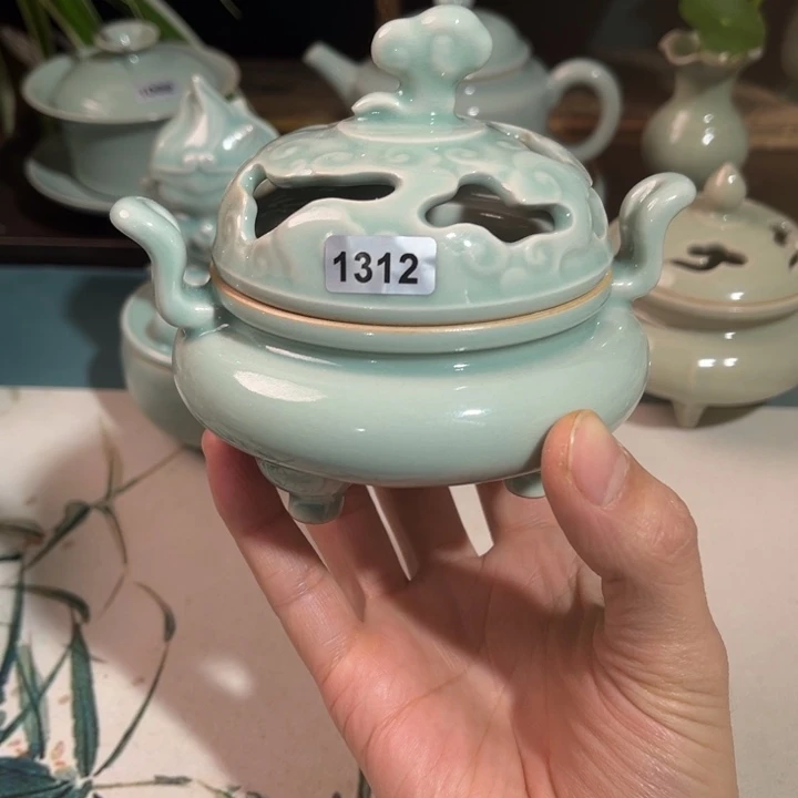 汝瓷1312 青鸾汝瓷汝州发货