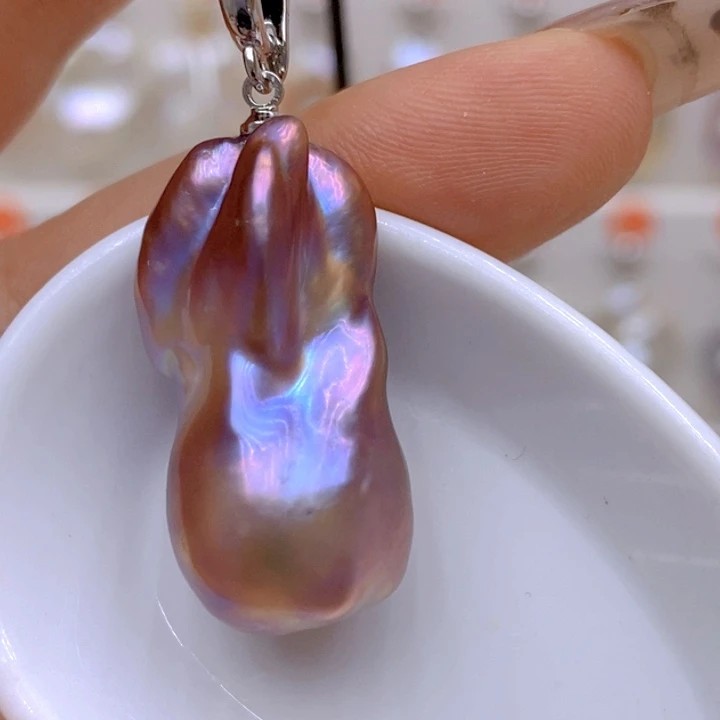 未镶嵌吊坠(赠链)淡水珍珠