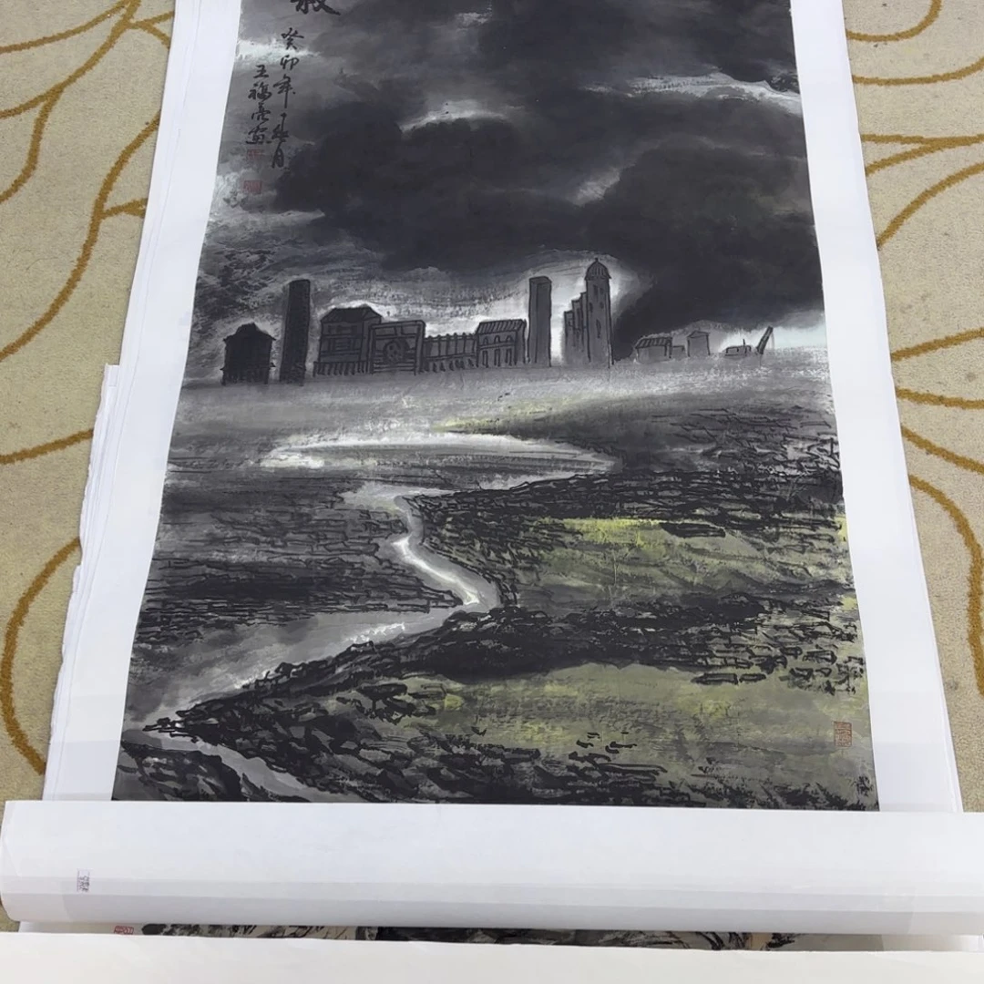 国画国画老师作品刘