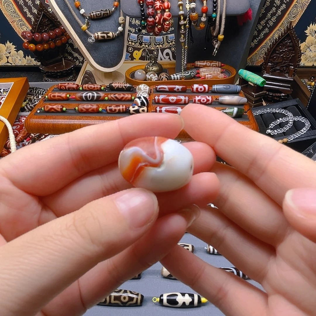 玛瑙/玉髓未镶嵌项链