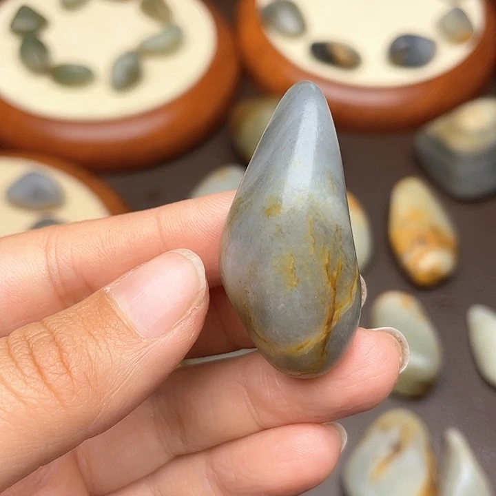 和田玉未镶嵌颈饰25