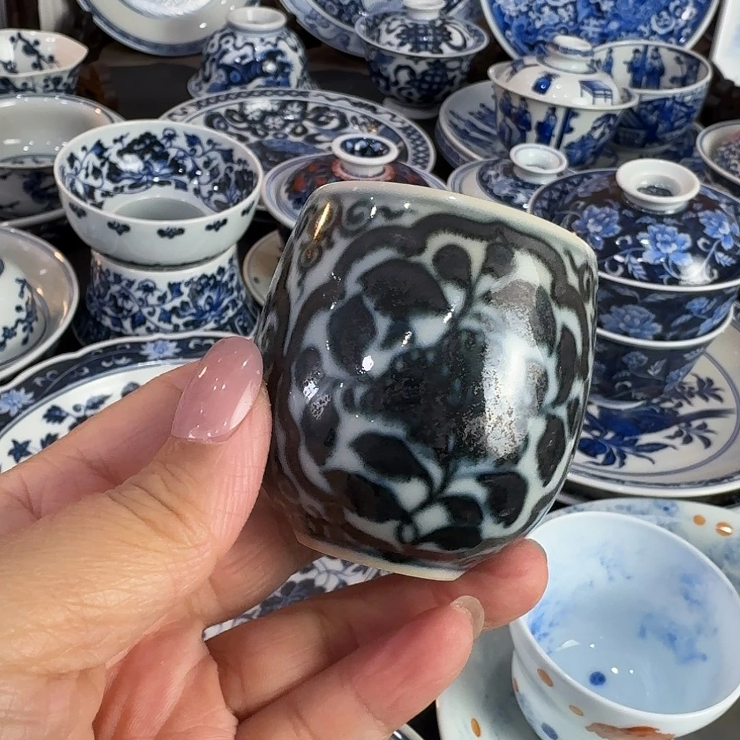 景德镇陶瓷柴窑杯杯杯杯