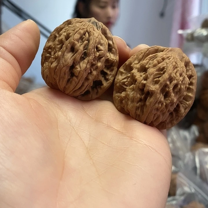 文玩核桃把件39虎头老树