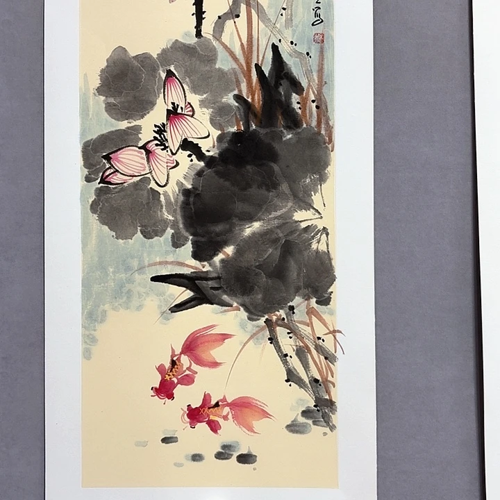 国画亲笔手绘放心去藏