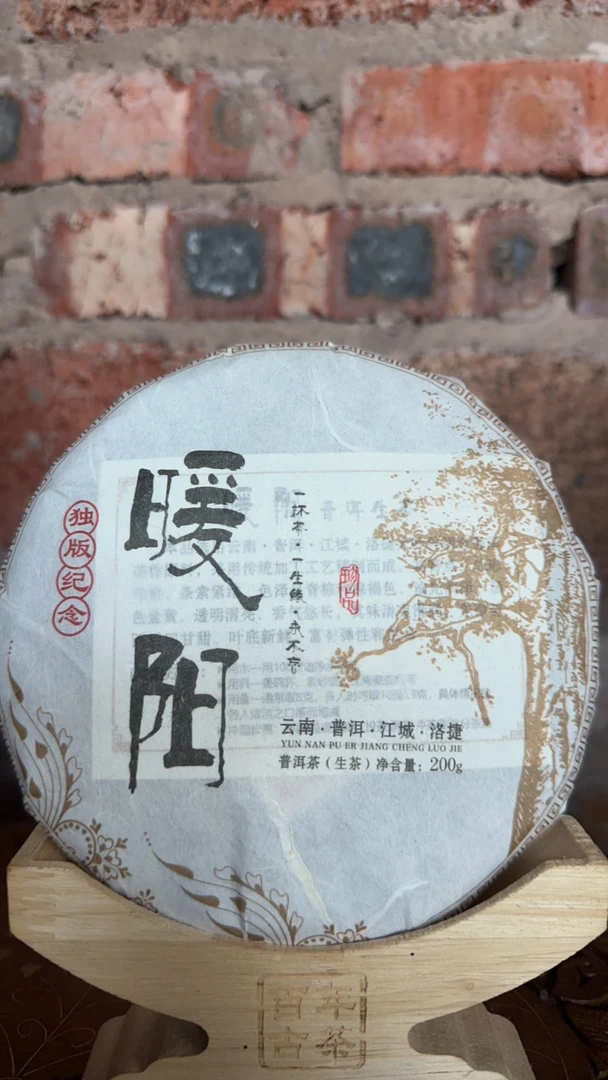 《暖阳》洛瑶外组合高杆生茶饼