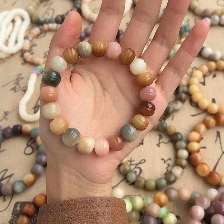 手串菩提根/象牙果卡12微瑕棒棒糖