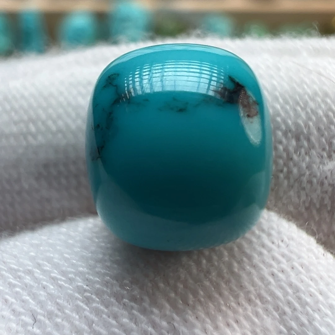 绿松石未镶嵌配饰9×7.7