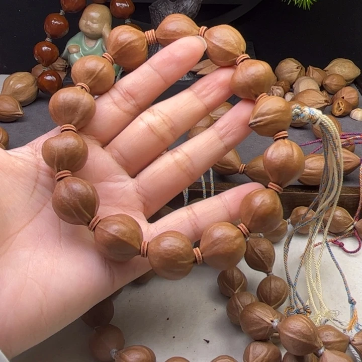 一***行手串/手链橄榄核1720蜜桃臀原皮14颗