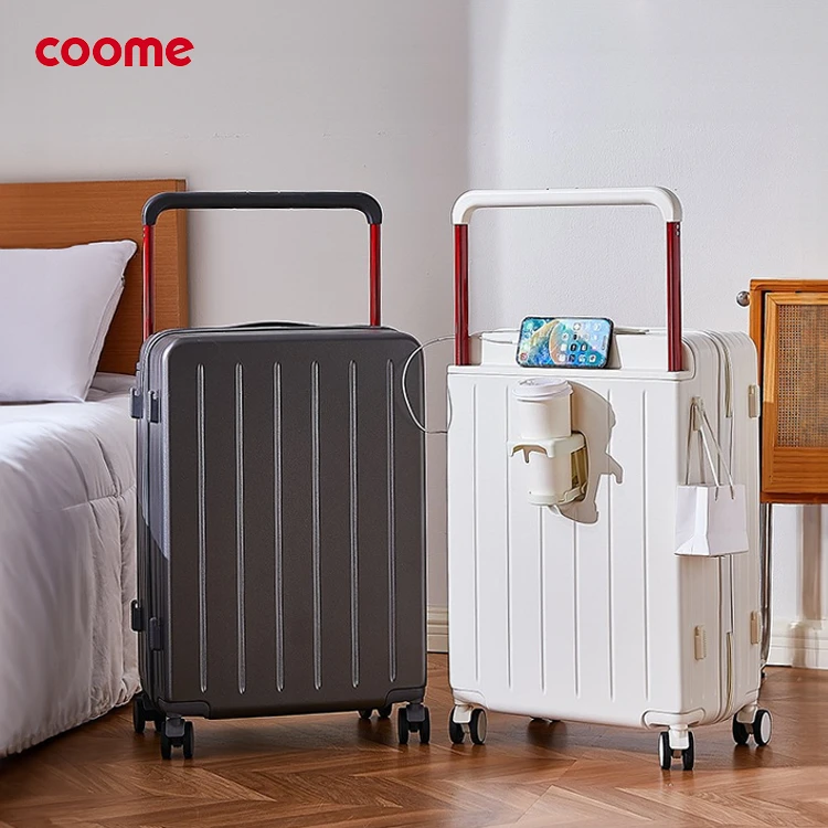 COOME/酷蔓PC合金厚外壳│超丝滑万向轮│海关安检0压力│20寸可登机