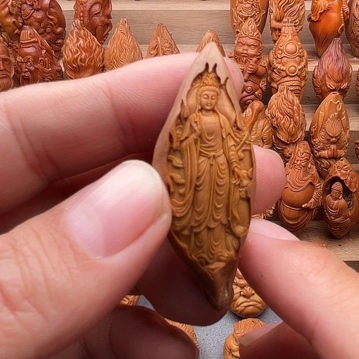 吊坠橄榄核19观音