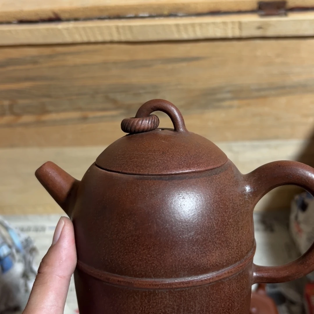 茶壶紫砂老厂紫砂壶一件！