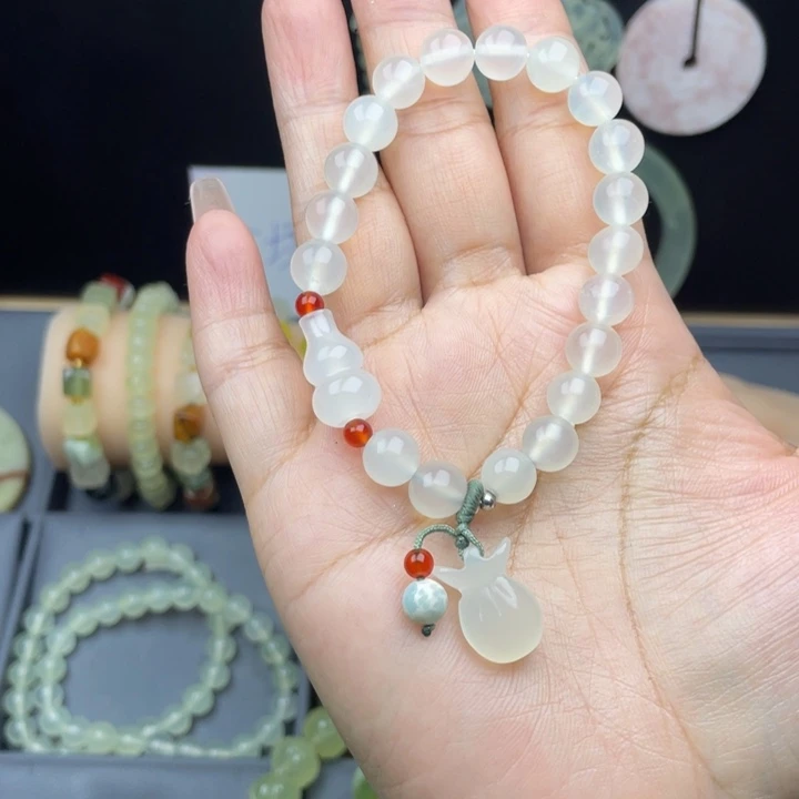 N***-蛇纹石玉未镶嵌手链