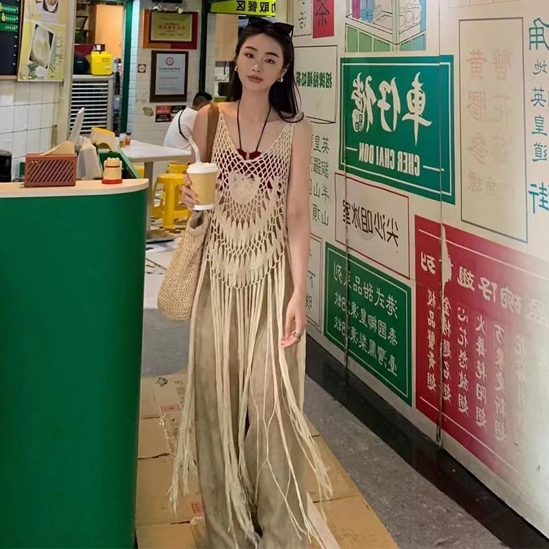 【9.9-11.9—13.9】法式钩花刺绣蕾丝衫女夏季度假风