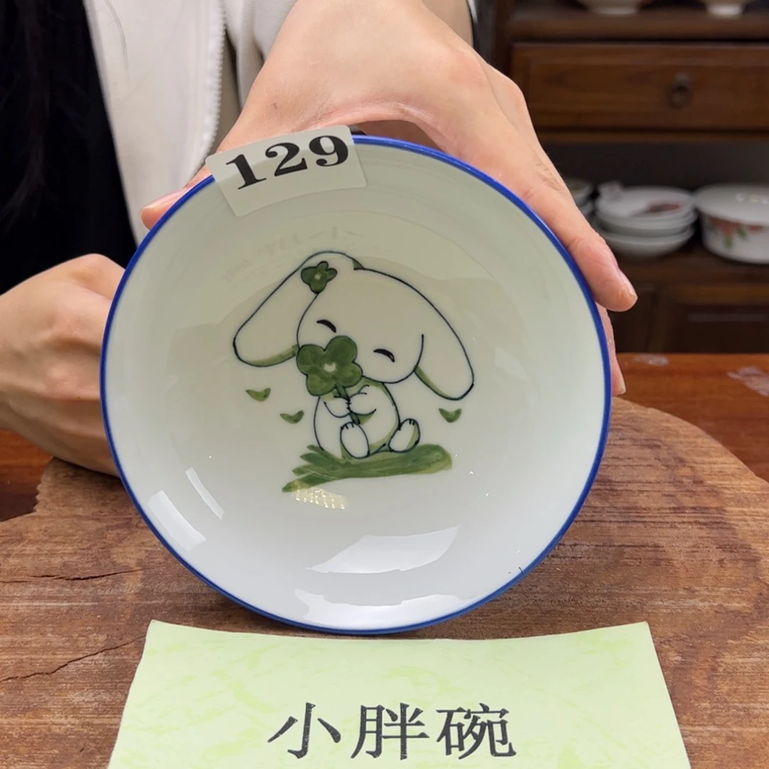 瓷片景德镇陶瓷手工手绘作品