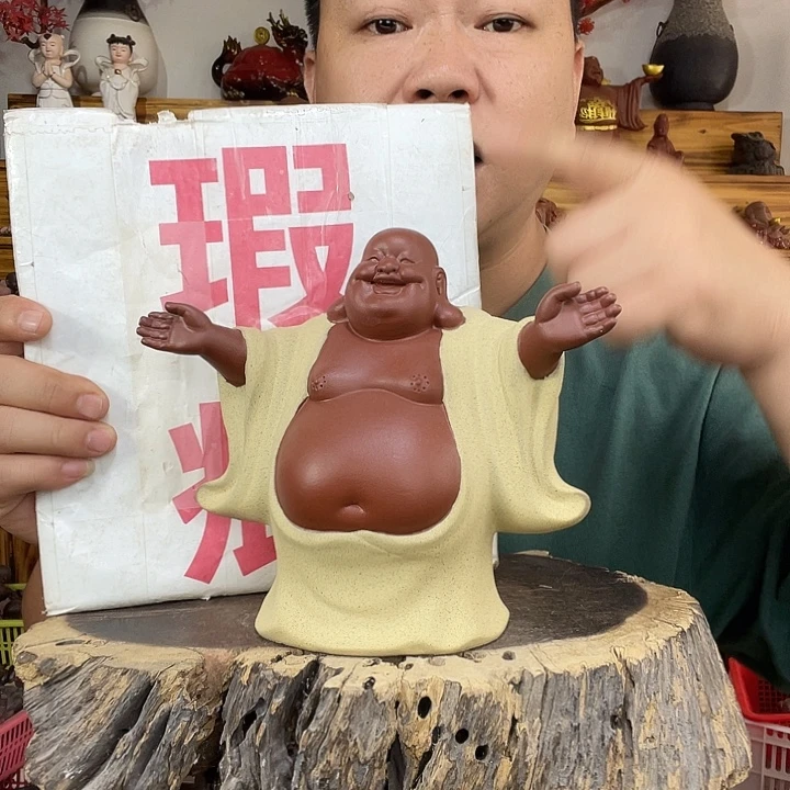 茶宠紫砂茶宠摆件