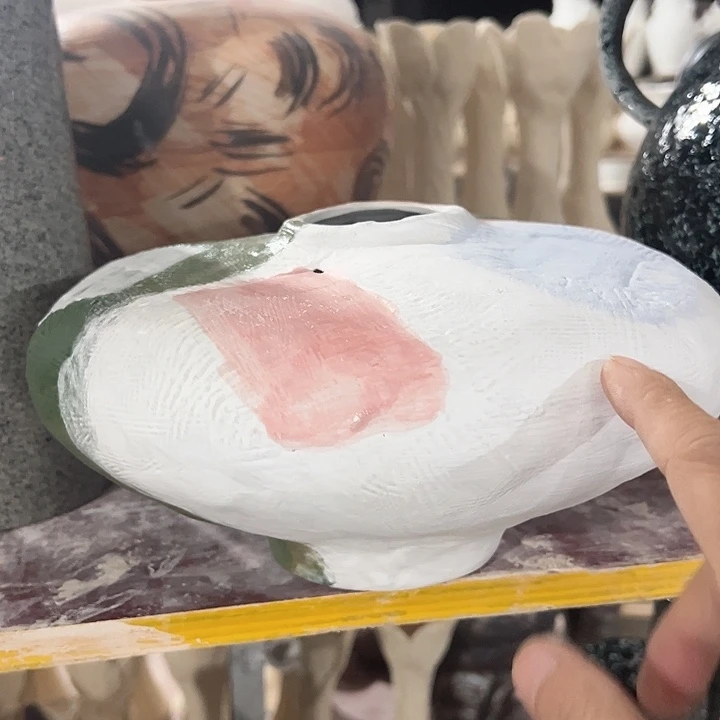 豆***学景德镇陶瓷花瓶孤品