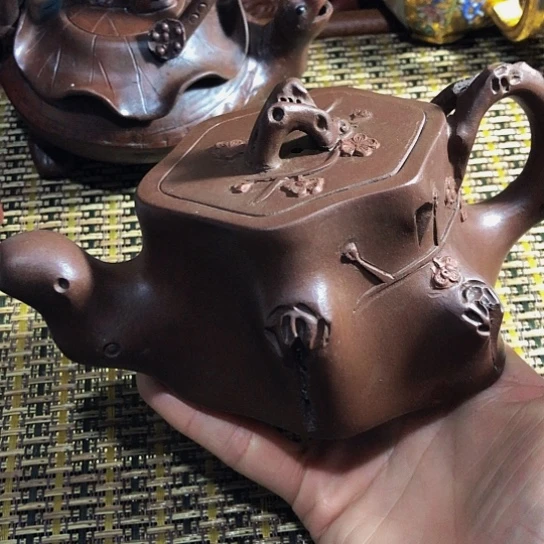 紫砂茶壶大家都喜欢的一把紫砂壶。123