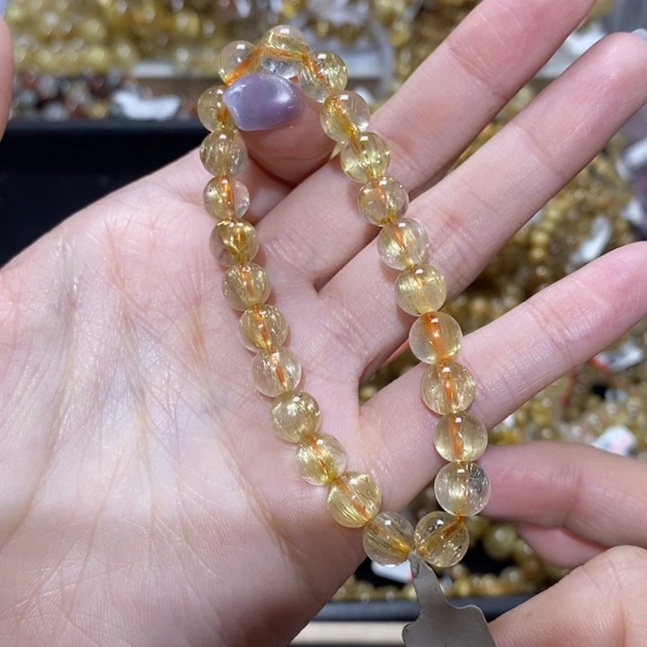 水晶手串未镶嵌手串