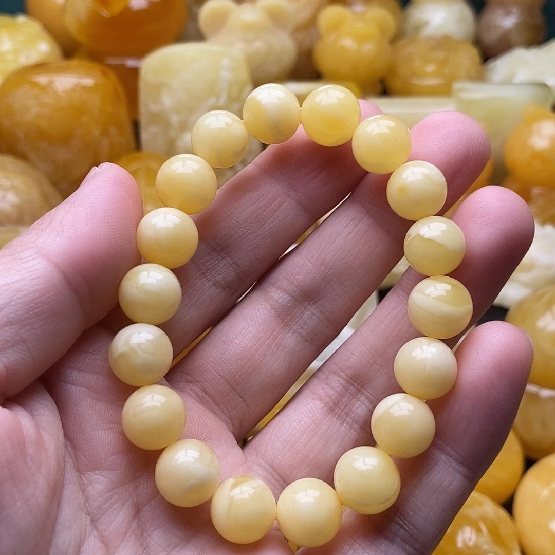 琥珀颈饰未镶嵌琥珀蜜蜡吊坠