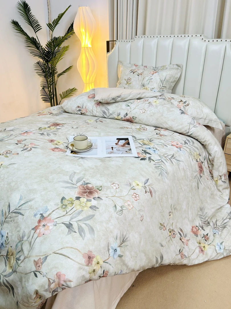 【床笠款】高端轻奢加厚磨毛秋冬四件套全棉纯棉床单被套美式保暖