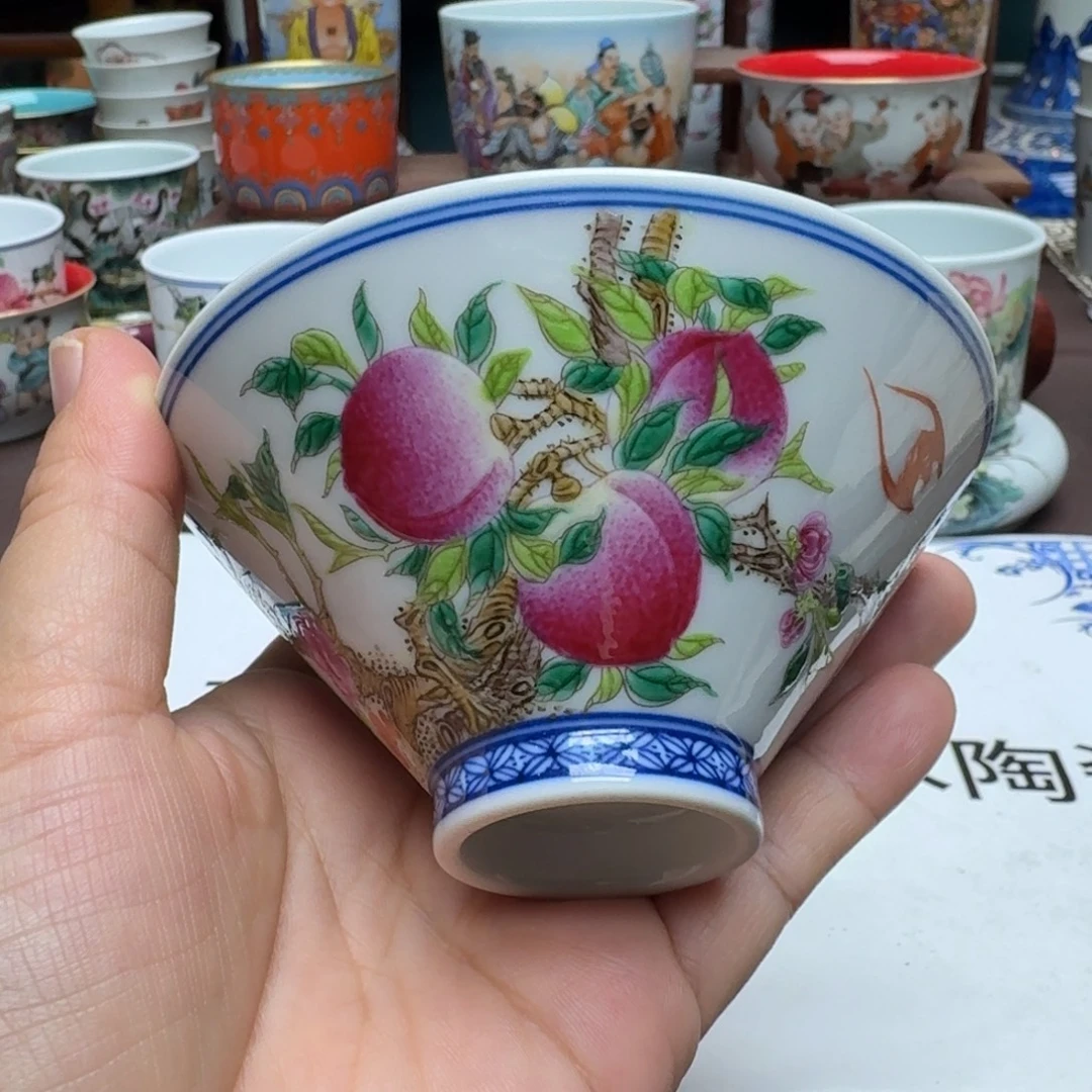 景德镇手工手绘展示