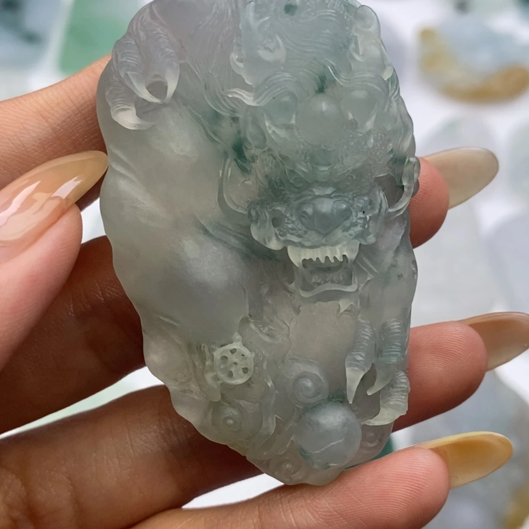 定制翡翠未镶嵌許****願毛货无鉴赏期